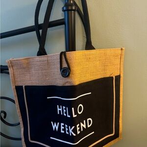 Hello Weekend Tote